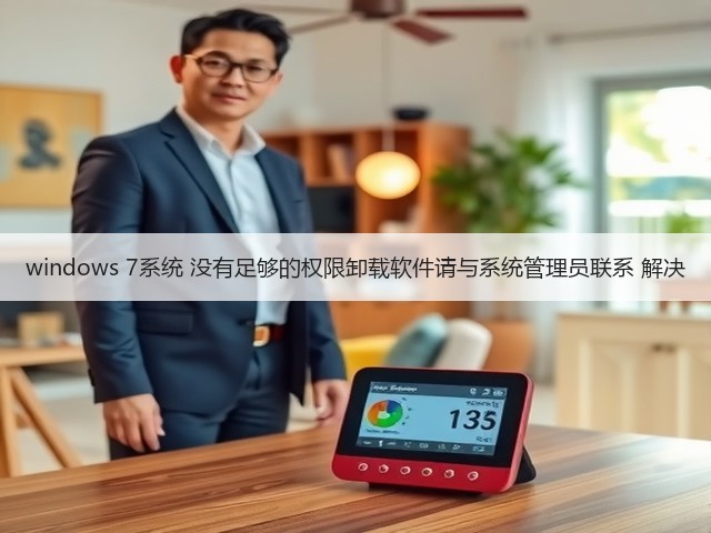 windows 7系统 没有足够的权限卸载软件请与系统管理员联系 解决(图3) windows 7系统 没有足够的权限卸载软件请与系统管理员联系 解决(图3)