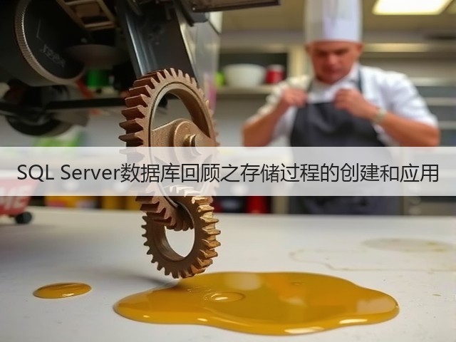 SQL Server数据库回顾之存储过程的创建和应用(图3) SQL Server数据库回顾之存储过程的创建和应用(图3)