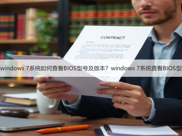 windows 7系统如何查看BIOS型号及版本?windows 7系统查看BIOS型(图3) windows 7系统如何查看BIOS型号及版本?windows 7系统查看BIOS型(图3)