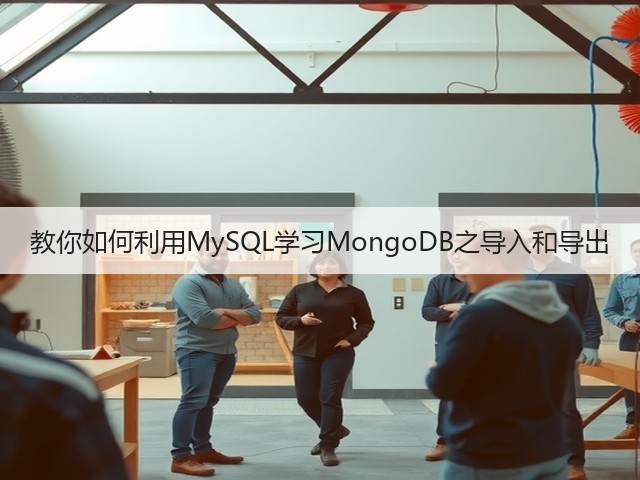 教你如何利用MySQL学习MongoDB之导入和导出(图2) 教你如何利用MySQL学习MongoDB之导入和导出(图2)