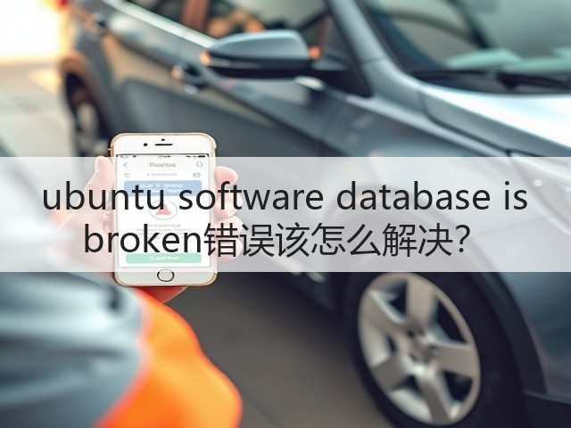 ubuntu software database is broken错误该怎么解决?(图2) ubuntu software database is broken错误该怎么解决?(图2)
