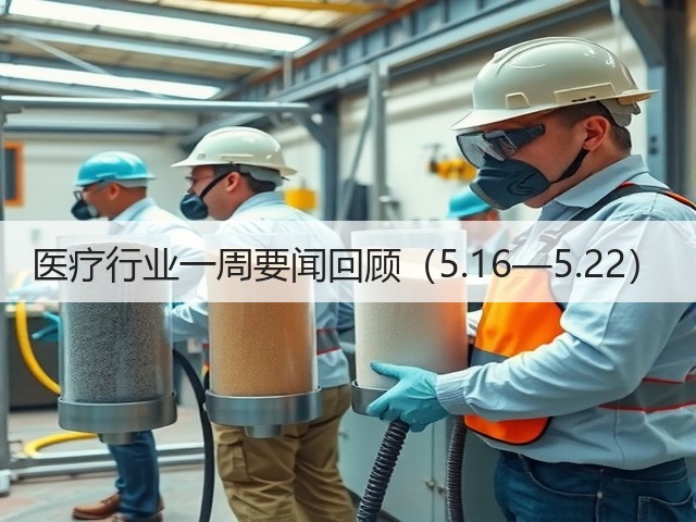 医疗行业一周要闻回顾（5.16—5.22）(图1)