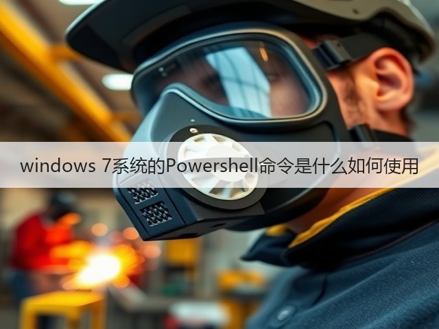 windows 7系统的Powershell命令是什么如何使用(图3) windows 7系统的Powershell命令是什么如何使用(图3)