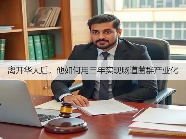 离开华大后,他如何用三年实现肠道菌群产业化(图2) 离开华大后,他如何用三年实现肠道菌群产业化(图2)