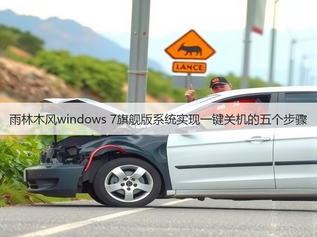 雨林木风windows 7旗舰版系统实现一键关机的五个步骤(图2) 雨林木风windows 7旗舰版系统实现一键关机的五个步骤(图2)