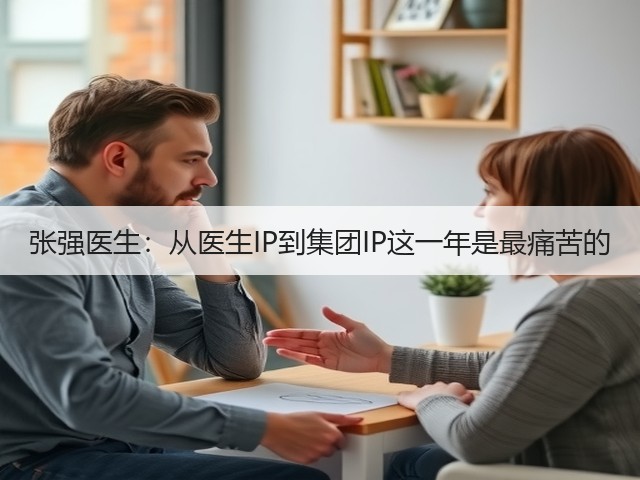 张强医生:从医生IP到集团IP这一年是最痛苦的(图1) 张强医生:从医生IP到集团IP这一年是最痛苦的(图1)