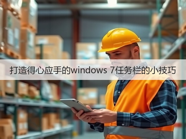 打造得心应手的windows 7任务栏的小技巧(图2) 打造得心应手的windows 7任务栏的小技巧(图2)