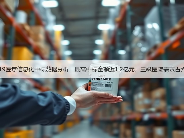 2019医疗信息化中标数据分析,最高中标金额近1.2亿元,三级医院需求占六成(图3) 2019医疗信息化中标数据分析,最高中标金额近1.2亿元,三级医院需求占六成(图3)
