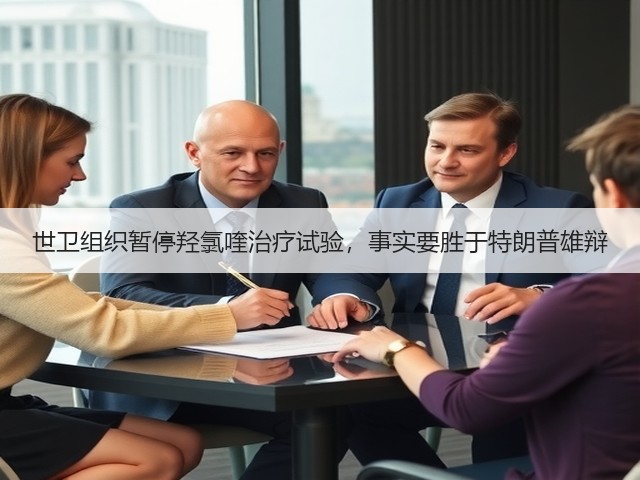 世卫组织暂停羟氯喹治疗试验,事实要胜于特朗普雄辩(图1) 世卫组织暂停羟氯喹治疗试验,事实要胜于特朗普雄辩(图1)