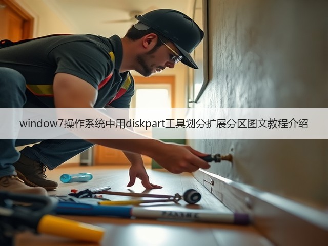 window7操作系统中用diskpart工具划分扩展分区图文教程介绍(图2) window7操作系统中用diskpart工具划分扩展分区图文教程介绍(图2)
