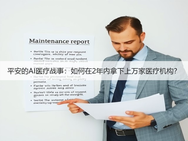 平安的AI医疗战事:如何在2年内拿下上万家医疗机构?(图2) 平安的AI医疗战事:如何在2年内拿下上万家医疗机构?(图2)