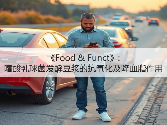《Food & Funct》: 嗜酸乳球菌发酵豆浆的抗氧化及降血脂作用(图2) 《Food & Funct》: 嗜酸乳球菌发酵豆浆的抗氧化及降血脂作用(图2)