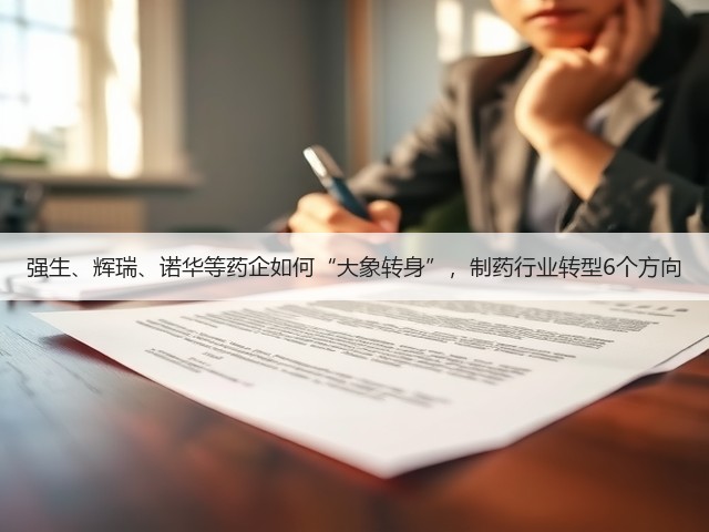 强生、辉瑞、诺华等药企如何“大象转身”,制药行业转型6个方向(图1) 强生、辉瑞、诺华等药企如何“大象转身”,制药行业转型6个方向(图1)