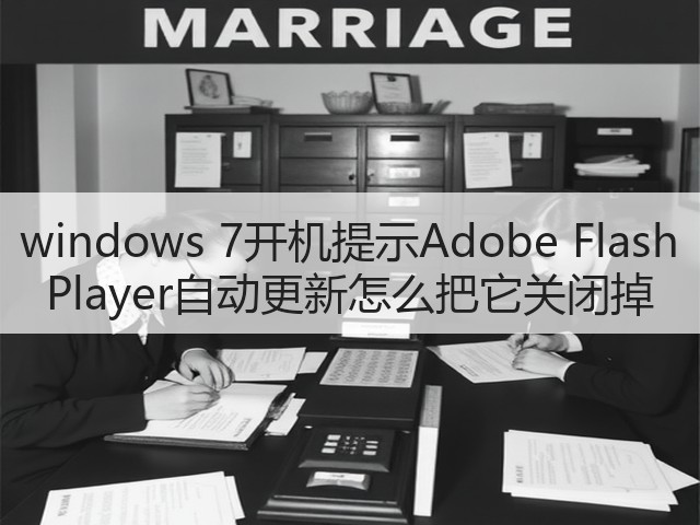 windows 7开机提示Adobe Flash Player自动更新怎么把它关闭掉(图1) windows 7开机提示Adobe Flash Player自动更新怎么把它关闭掉(图1)