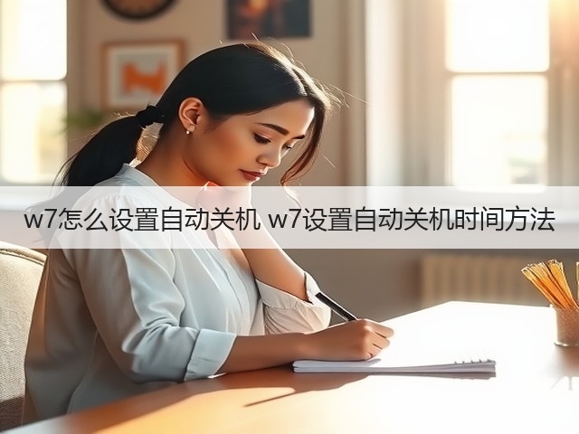 w7怎么设置自动关机 w7设置自动关机时间方法(图3) w7怎么设置自动关机 w7设置自动关机时间方法(图3)