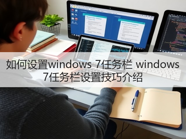 如何设置windows 7任务栏 windows 7任务栏设置技巧介绍(图1) 如何设置windows 7任务栏 windows 7任务栏设置技巧介绍(图1)