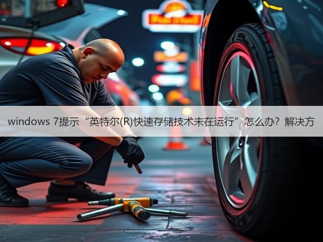 windows 7提示“英特尔(R)快速存储技术未在运行”怎么办?解决方(图1) windows 7提示“英特尔(R)快速存储技术未在运行”怎么办?解决方(图1)