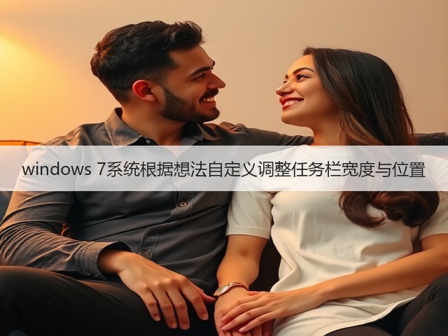 windows 7系统根据想法自定义调整任务栏宽度与位置(图1) windows 7系统根据想法自定义调整任务栏宽度与位置(图1)