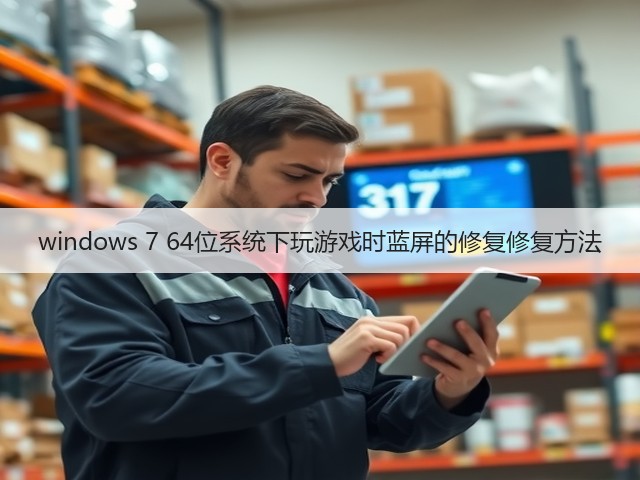 windows 7 64位系统下玩游戏时蓝屏的修复修复方法(图3)