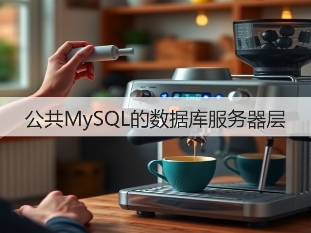 公共MySQL的数据库服务器层(图1) 公共MySQL的数据库服务器层(图1)
