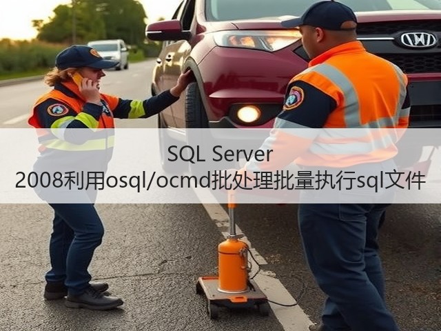 SQL Server 2008利用osql/ocmd批处理批量执行sql文件(图1) SQL Server 2008利用osql/ocmd批处理批量执行sql文件(图1)