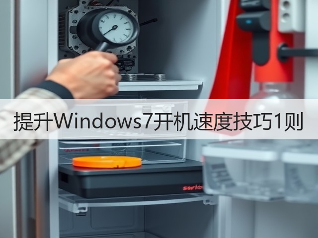 提升Windows7开机速度技巧1则(图3) 提升Windows7开机速度技巧1则(图3)