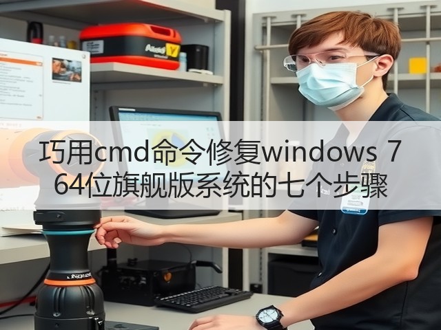 巧用cmd命令修复windows 7 64位旗舰版系统的七个步骤(图3)
