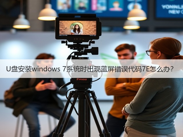U盘安装windows 7系统时出现蓝屏错误代码7E怎么办?(图3) U盘安装windows 7系统时出现蓝屏错误代码7E怎么办?(图3)