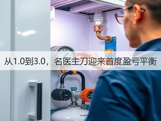 从1.0到3.0,名医主刀迎来首度盈亏平衡(图1) 从1.0到3.0,名医主刀迎来首度盈亏平衡(图1)