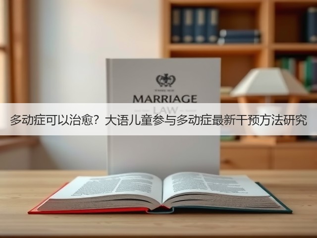 多动症可以治愈?大语儿童参与多动症最新干预方法研究(图1) 多动症可以治愈?大语儿童参与多动症最新干预方法研究(图1)