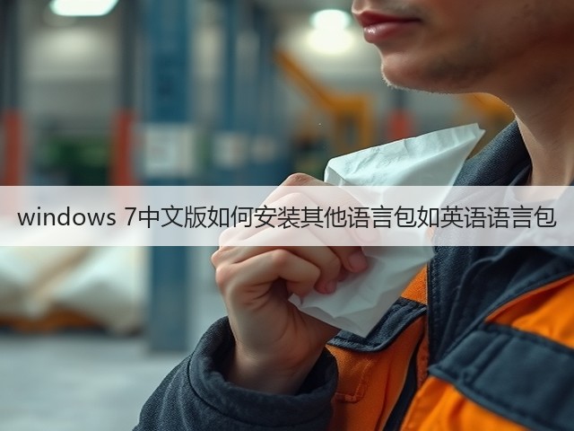 windows 7中文版如何安装其他语言包如英语语言包(图3) windows 7中文版如何安装其他语言包如英语语言包(图3)