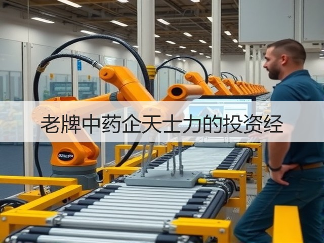 老牌中药企天士力的投资经(图2) 老牌中药企天士力的投资经(图2)