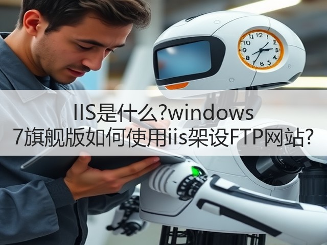 IIS是什么?windows 7旗舰版如何使用iis架设FTP网站?(图1) IIS是什么?windows 7旗舰版如何使用iis架设FTP网站?(图1)
