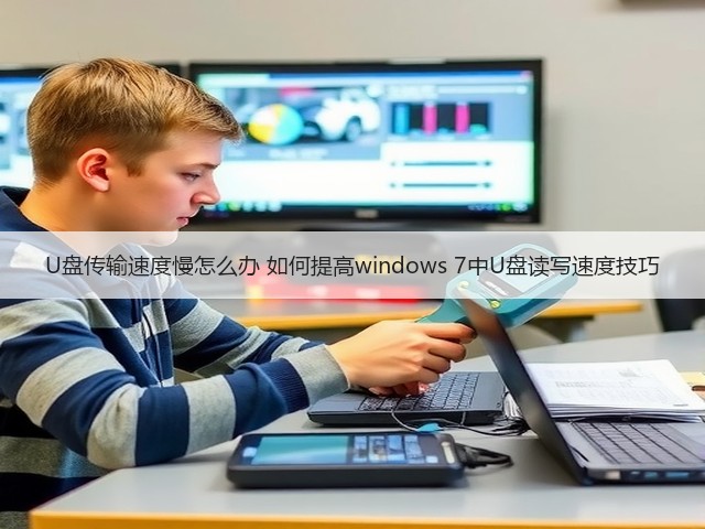 U盘传输速度慢怎么办 如何提高windows 7中U盘读写速度技巧(图1) U盘传输速度慢怎么办 如何提高windows 7中U盘读写速度技巧(图1)
