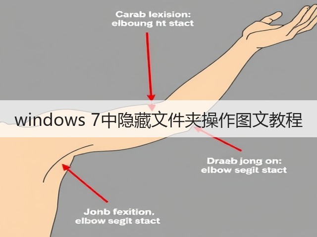 windows 7中隐藏文件夹操作图文教程(图1) windows 7中隐藏文件夹操作图文教程(图1)