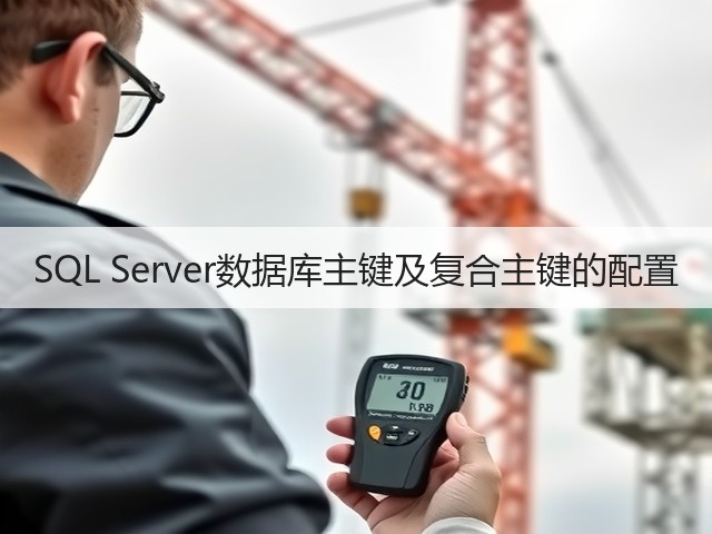 SQL Server数据库主键及复合主键的配置(图3) SQL Server数据库主键及复合主键的配置(图3)