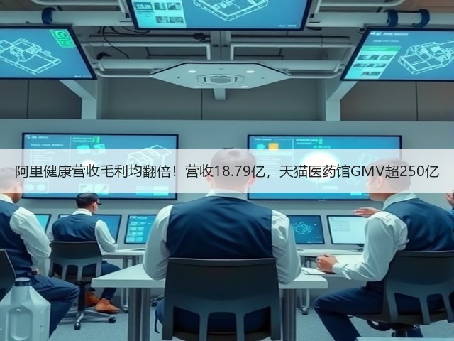 阿里健康营收毛利均翻倍!营收18.79亿,天猫医药馆GMV超250亿(图3) 阿里健康营收毛利均翻倍!营收18.79亿,天猫医药馆GMV超250亿(图3)