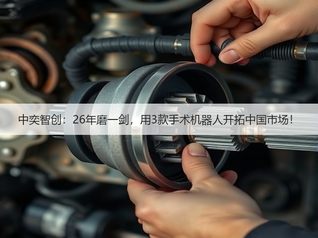 中奕智创：26年磨一剑，用3款手术机器人开拓中国市场！(图3)