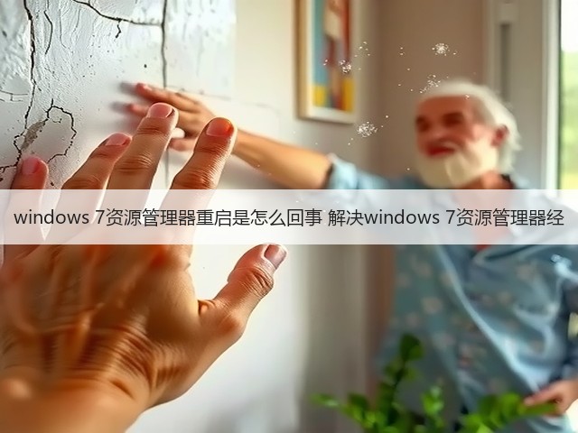 windows 7资源管理器重启是怎么回事 解决windows 7资源管理器经(图1) windows 7资源管理器重启是怎么回事 解决windows 7资源管理器经(图1)