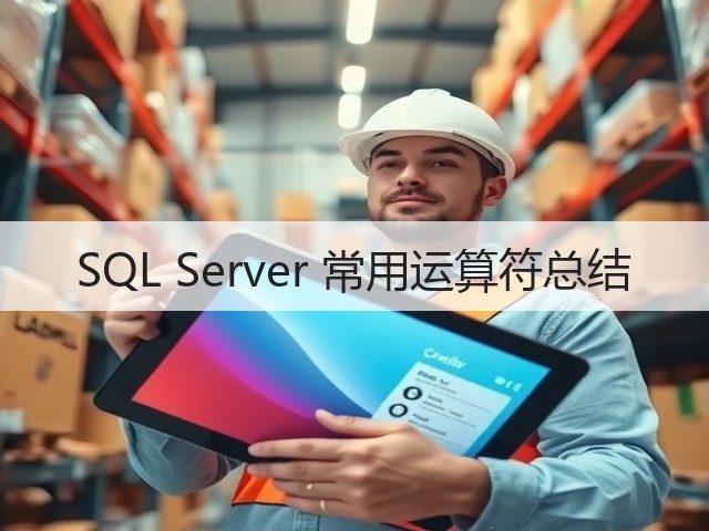 SQL Server 常用运算符总结(图2)