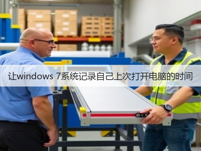 让windows 7系统记录自己上次打开电脑的时间(图2) 让windows 7系统记录自己上次打开电脑的时间(图2)