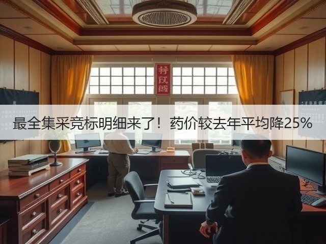 最全集采竞标明细来了!药价较去年平均降25%(图3) 最全集采竞标明细来了!药价较去年平均降25%(图3)