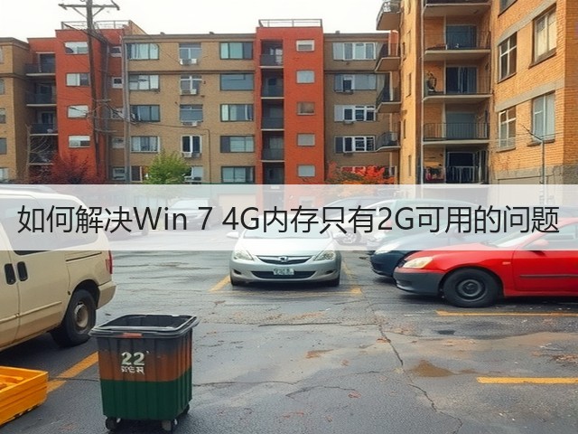如何解决Win 7 4G内存只有2G可用的问题(图1)