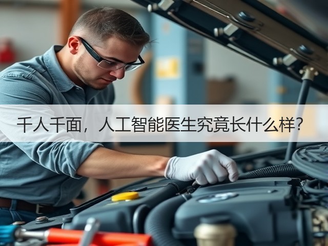 千人千面,人工智能医生究竟长什么样?(图3) 千人千面,人工智能医生究竟长什么样?(图3)