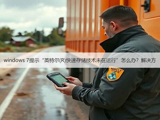 windows 7提示“英特尔(R)快速存储技术未在运行”怎么办?解决方(图2) windows 7提示“英特尔(R)快速存储技术未在运行”怎么办?解决方(图2)