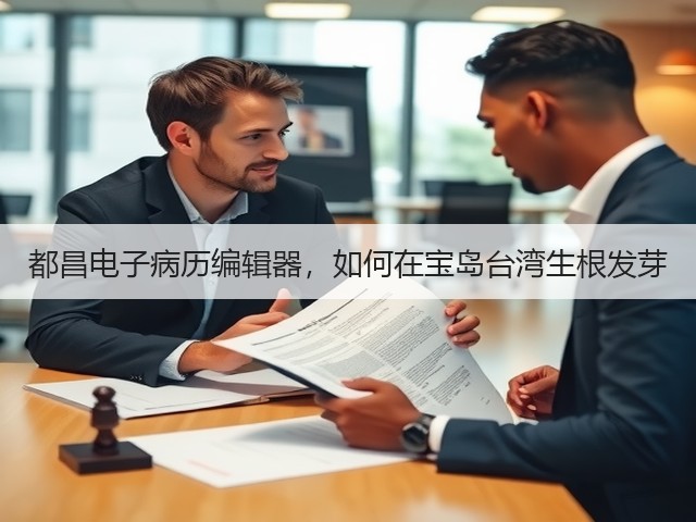 都昌电子病历编辑器,如何在宝岛台湾生根发芽(图3) 都昌电子病历编辑器,如何在宝岛台湾生根发芽(图3)