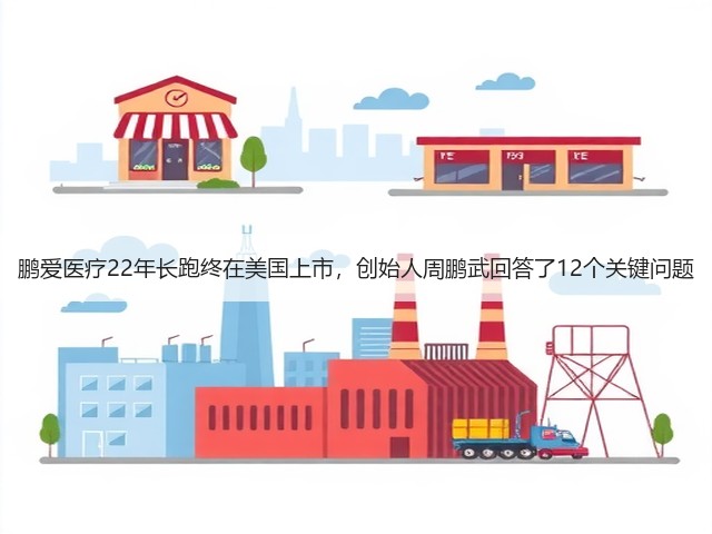 鹏爱医疗22年长跑终在美国上市,创始人周鹏武回答了12个关键问题(图1) 鹏爱医疗22年长跑终在美国上市,创始人周鹏武回答了12个关键问题(图1)