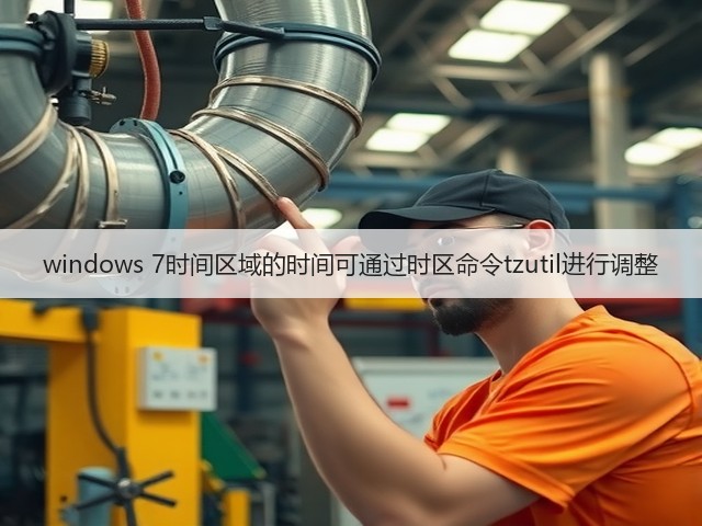 windows 7时间区域的时间可通过时区命令tzutil进行调整(图3) windows 7时间区域的时间可通过时区命令tzutil进行调整(图3)