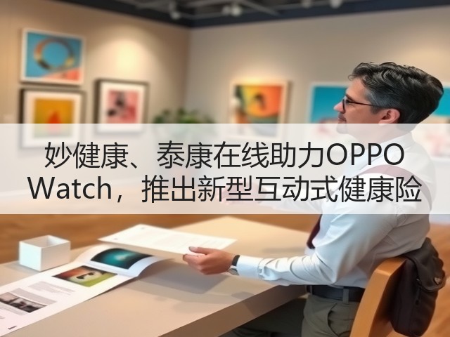 妙健康、泰康在线助力OPPO Watch,推出新型互动式健康险(图2) 妙健康、泰康在线助力OPPO Watch,推出新型互动式健康险(图2)