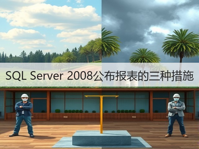 SQL Server 2008公布报表的三种措施(图1)
